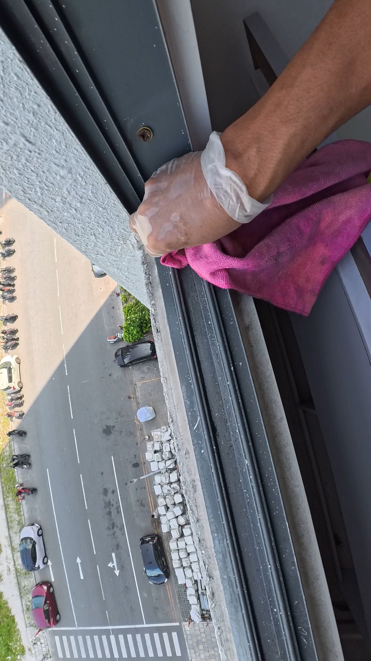 Pro Cleaners at work