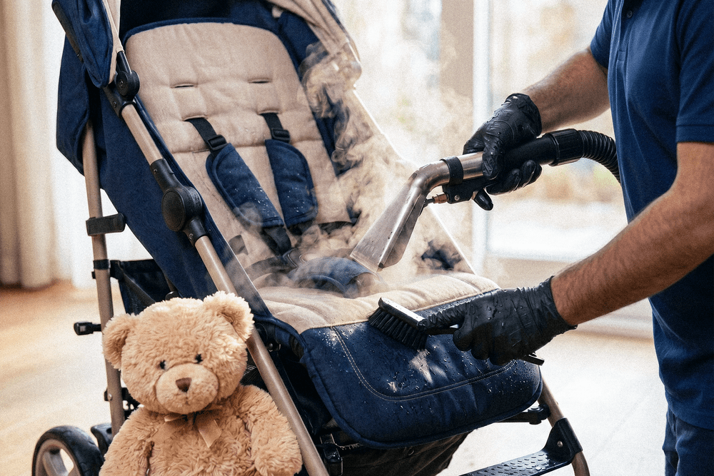 Stroller & soft toy cleaning